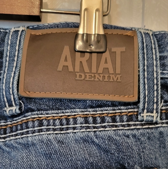 Ariat Men's M4 Coltrane Durango Low Rise Fashion Bootcut Jeans Size 36x34 - Picture 11 of 13